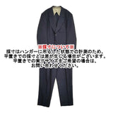 PAUL SMITH COLLECTION ウール シルク リネン スーツ サイズL セットアップ ネイビー メンズ ポールスミスコレクション【中古】6-0906M∞