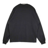 Steven Alan ダブルフェイス モックネック カットソー スウェット ブラック メンズ スティーブンアラン【中古】6-0906M∞