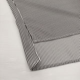 Leilian 洗えるデザインブラウス ストライプ ポリエステル 13+ カタログ掲載 定価35200円 26SS アッシュグレー ホワイト レディース レリアン【中古】6-0704S♪