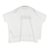 mink chair VACANCEモックネックTEE サイズ02 プリント 定価11000円 半袖Ｔシャツ カットソー 25SS ホワイト レディース ミンクチェアー【中古】6-0707S♪