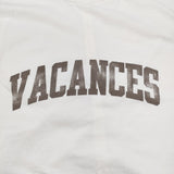 mink chair VACANCEモックネックTEE サイズ02 プリント 定価11000円 半袖Ｔシャツ カットソー 25SS ホワイト レディース ミンクチェアー【中古】6-0707S♪