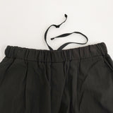 Anna Kerry 夏モロッコパンツ コットンナイロン イージーパンツ 定価15180円 59261601 26SS ブラック レディース アンナケリー【中古】6-0704M♪