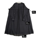 KURASHI&Trips 表情を生むヒミツの仕立て3WAY後ろさがりギャザーワンピース 定価16500円 ワンピース ブラック レディース クラシアンドトリップス/北欧、暮らしの道具店【中古】6-0923M∞