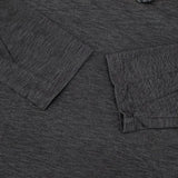 45R/45rpm フラワーモチーフ インディゴ 長袖Ｔシャツ カットソー ロンＴ ネイビー レディース フォーティーファイブアールピーエム【中古】6-0923M∞