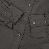 ZARA コットン EUR XS USA XS MEX 24 長袖シャツ ブラック レディース ザラ【中古】6-0923M∞