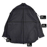 ZARA コットン EUR XS USA XS MEX 24 長袖シャツ ブラック レディース ザラ【中古】6-0923M∞