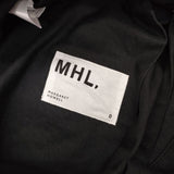MHL. CRISP COTTON TWILL 595-4143502 コットン サイズ0 パンツ 24SS ブラック レディース エムエイチエル【中古】6-0923G∞