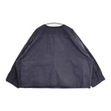 nest Robe スーピマコットンビッグブルゾン 製品染め 01191-1085-1 ジャケット ネイビー系 レディース ネストローブ【中古】6-1003M∞