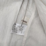 a+koloni リネン 23127007 レース バイオストーンウォッシュ ブラウス シャツ オフホワイト レディース コロニー【中古】6-0923M∞