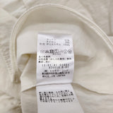 BALLSEY ハイカウントギャバジンティアードブラウス サイズ36 定価26400円 ブラウス シャツ ホワイト レディース ボールジー【中古】6-0717S♪