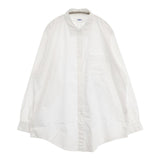 FOUNDOUR REGULAR COLLAR SHIRT 定価27500円 015FD251014 コットン サイズ3 長袖シャツ 25SS ホワイト メンズ ファウンダ【中古】6-0924M∞