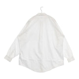 FOUNDOUR REGULAR COLLAR SHIRT 定価27500円 015FD251014 コットン サイズ3 長袖シャツ 25SS ホワイト メンズ ファウンダ【中古】6-0924M∞