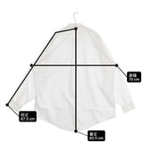FOUNDOUR REGULAR COLLAR SHIRT 定価27500円 015FD251014 コットン サイズ3 長袖シャツ 25SS ホワイト メンズ ファウンダ【中古】6-0924M∞