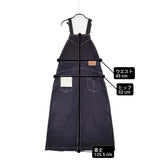 mina perhonen always dn5300 オーバーオールドレス サイズ40 定価49500円 デニム コットンリネン ジャンパースカート オーバーオール インディゴ ネイビー レディース ミナペルホネン【中古】6-0724M♪