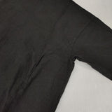 nest Robe レースオープンカラーワンピース 製品染め 後染め 定価28600円 01211-1139 リネン ワンピース ブラック レディース ネストローブ【中古】6-0923M∞