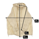 nest Robe リネン超撥水フーディ ギャザー 01241-1035 ジャケット 日本製 ブルゾン イエロー レディース ネストローブ【中古】6-0912M∞