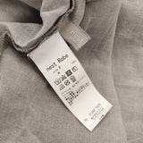 nest Robe リネンインディゴ墨染めノースリーブ ブラウス 定価26400円 01242-1028 シャツ 24SS グレー レディース ネストローブ【中古】6-0707S♪