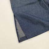 cloud nine 7分袖ワンピース風かっぽう着 ちび襟 M～L チュニック ワンピース 26SS ネイビー レディース クラウドナイン【中古】6-0704M♪