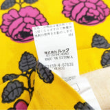 marimekko Vihkiruusu シーズンカラー クッションカバー インテリアその他 キイロ ピンク レディース マリメッコ【中古】6-0622G◎