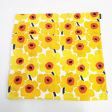 marimekko unikko クッションカバー インテリアその他 キイロ シロ レディース マリメッコ【中古】6-0622G◎