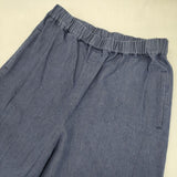 ARTS&SCIENCE デニム イージーパンツ 0241-L3013-0215 コットン デニムパンツ 24SS ブルー レディース アーツ&サイエンス【中古】6-0830G∞