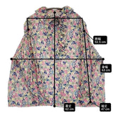 nest Robe English Garden プリントラッフルカラーブラウス 01223-1025 花柄 フリル リネン ブラウス シャツ マルチカラー レディース ネストローブ【中古】6-0710M♪