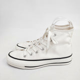 CONVERSE オールスター ハイカット 23.5cm 5SH01 スニーカー シロ レディース コンバース【中古】6-0703G◎