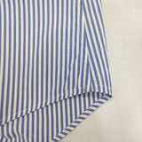 theory WEYLEND2 DALTON STRIPE ストライプ コットン サイズＳ 長袖シャツ ブルー ホワイト レディース セオリー【中古】6-0823M∞