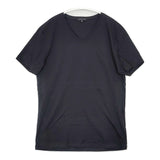 theory RASA V CTN SMTH Vネック コットン 日本製 サイズ40 半袖Ｔシャツ カットソー ブラック レディース セオリー【中古】6-0711S△