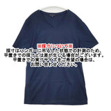 theory RASA2 COTTON SMOOTH Vネック コットン 日本製 サイズ38 半袖Ｔシャツ カットソー ネイビー レディース セオリー【中古】6-0711S△