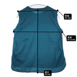 NOLLEY'S light ボタン付き ノースリーブ コットン100％ Ｔシャツ カットソー グリーン レディース ノーリーズライト【中古】6-0711S△