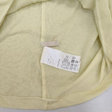Plage OPEN-NECK LS T シアー 長袖Ｔシャツ カットソー ロンＴ イエロー レディース プラージュ【中古】6-0823M∞