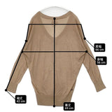 G-STAR DOT SHORT CARDIGAN カシミヤ混 カーディガン ブラウン レディース ジースター【中古】6-0823M∞