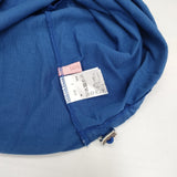 LUIS MARI Iドロスト ロゴ ワイド クルーネック コットン サイズF 半袖Ｔシャツ カットソー ブルー レディース ルイマリ【中古】6-0711S△