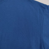 LUIS MARI Iドロスト ロゴ ワイド クルーネック コットン サイズF 半袖Ｔシャツ カットソー ブルー レディース ルイマリ【中古】6-0711S△
