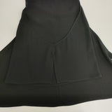 theory SYNTHETIC CREPE ORDAN ラップリボンブラウス 定価30800円 ノースリーブ サイズS ブラウス シャツ ブラック レディース セオリー【中古】6-0711S△
