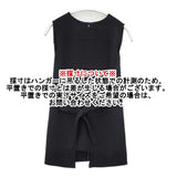 theory SYNTHETIC CREPE ORDAN ラップリボンブラウス 定価30800円 ノースリーブ サイズS ブラウス シャツ ブラック レディース セオリー【中古】6-0711S△