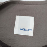 NOLLEY'S ノーカラー 7-0035-5-08-002 コート グレージュ レディース ノーリーズ【中古】6-0805G◎