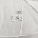 SLOBE IENA R.Moss タックギャザーボリュームブラウス 定価14300円 レーヨン インド製 ブラウス シャツ ホワイト レディース スローブイエナ【中古】6-0823M∞