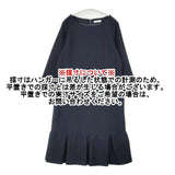 NEWYORKER BLUE サイズL ポリエステルレーヨンドレス ワンピース ネイビー レディース ニューヨーカー【中古】6-0823M∞