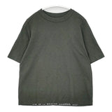 45R/45rpm クルーネック 無地 コットン100％ 日本製 サイズ3 半袖Ｔシャツ カットソー グリーン レディース フォーティーファイブアールピーエム【中古】6-0711S△