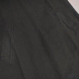 MHL. 595-2157502 DRY COTTON LINEN 製品染め 七分袖 定価29700円 ワンピース 22SS ブラック レディース エムエイチエル【中古】6-0711M△