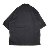 STILL BY HAND Nylon open collar shirt 定価18700円 SH02252 ナイロン 開襟 半袖シャツ 25SS ブラック メンズ スティルバイハンド【中古】6-0906S∞