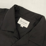 STILL BY HAND Nylon open collar shirt 定価18700円 SH02252 ナイロン 開襟 半袖シャツ 25SS ブラック メンズ スティルバイハンド【中古】6-0906S∞