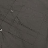 STILL BY HAND Nylon open collar shirt 定価18700円 SH02252 ナイロン 開襟 半袖シャツ 25SS ブラック メンズ スティルバイハンド【中古】6-0906S∞
