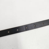STILL BY HAND ナローベルト ベルト クロ メンズ スティルバイハンド【中古】6-0622G◎