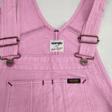 Wrangler/Rodeo Crowns WS8211 サイズＭ デニムサロペット オーバーオール ピンク レディース ラングラー/ロデオクラウンズ【中古】6-0823M∞