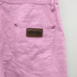 Wrangler/Rodeo Crowns WS8211 サイズＭ デニムサロペット オーバーオール ピンク レディース ラングラー/ロデオクラウンズ【中古】6-0823M∞