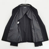Sonia Rykiel サイズ42 ステッチ テーラード ジャケット ブラック レディース ソニアリキエル【中古】6-0805G◎