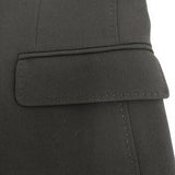 Sonia Rykiel サイズ42 ステッチ テーラード ジャケット ブラック レディース ソニアリキエル【中古】6-0805G◎